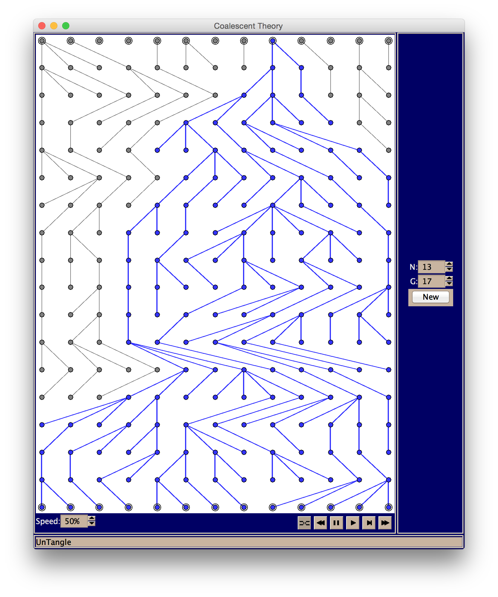 Screenshot of the Hudson animator